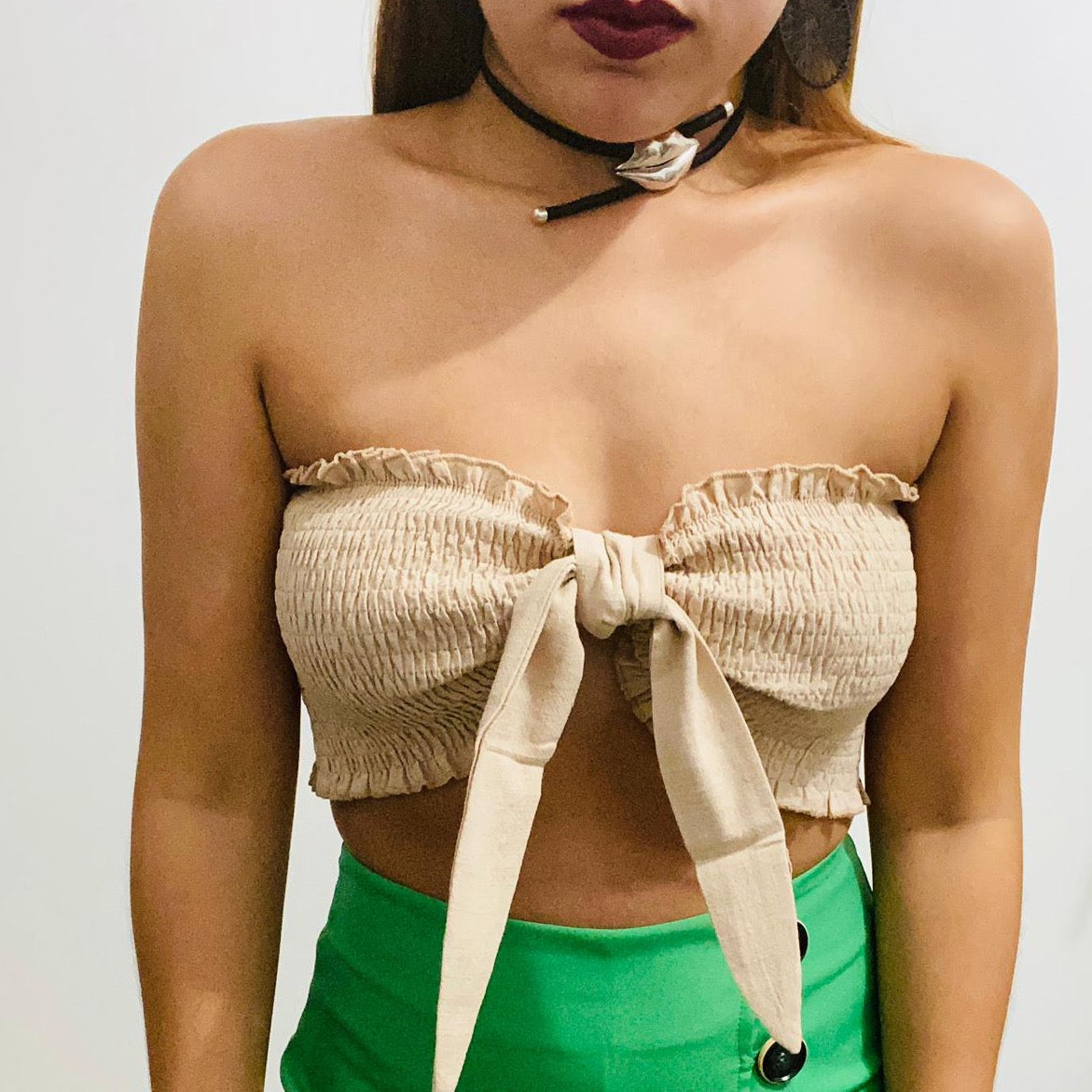 BASIC IVORY CROP TOP