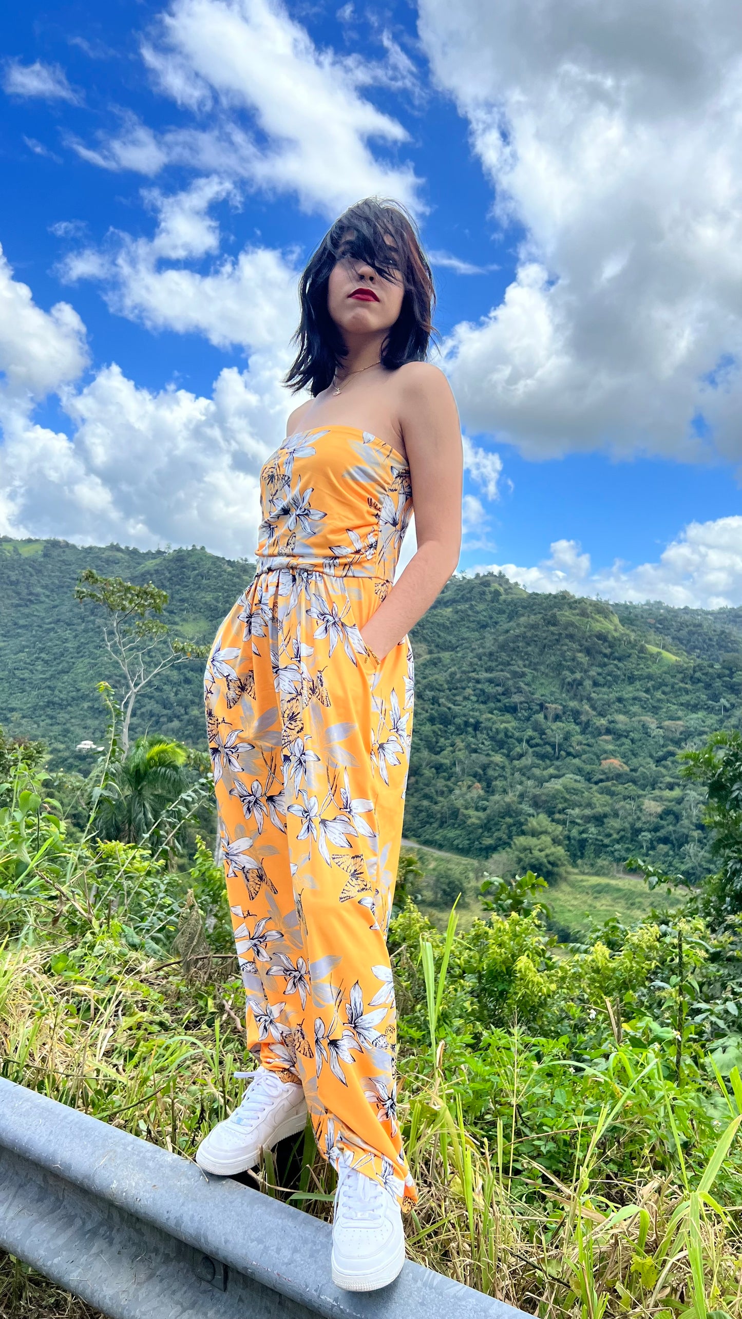 Yellow Summer Off Shoulder Maxi Dress