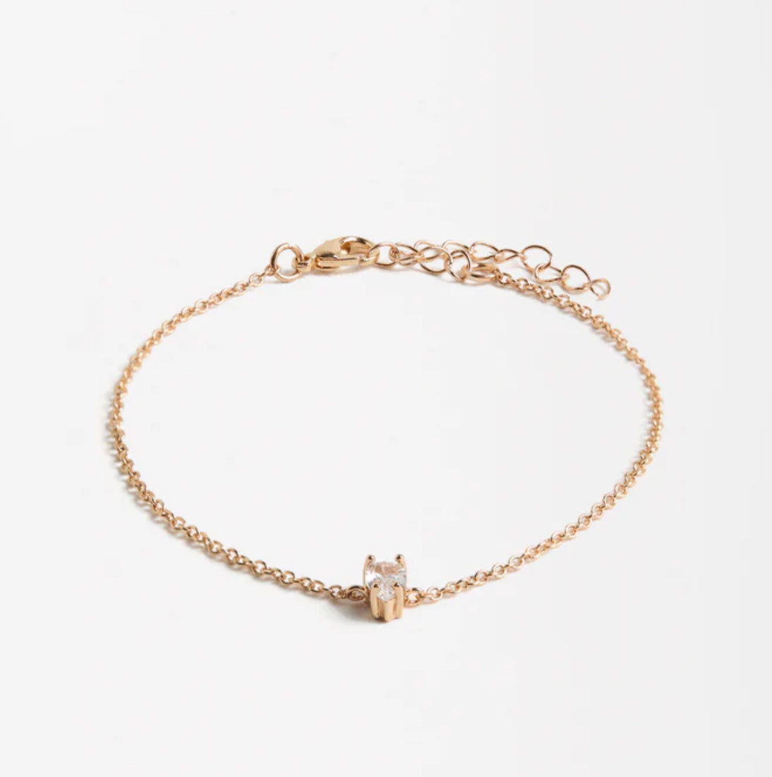 BRACELET WITH ZIRCONIA
