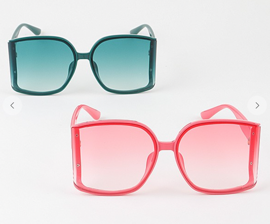 Minimal Bright Butterfly Sunglasses