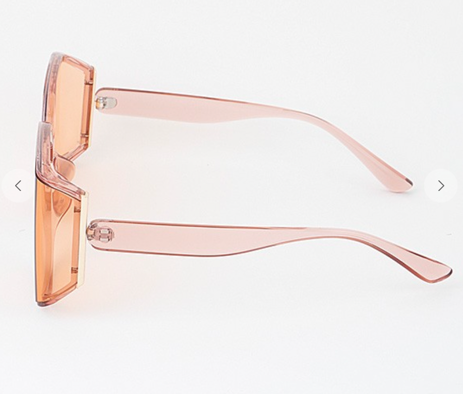 Minimal Bright Butterfly Sunglasses