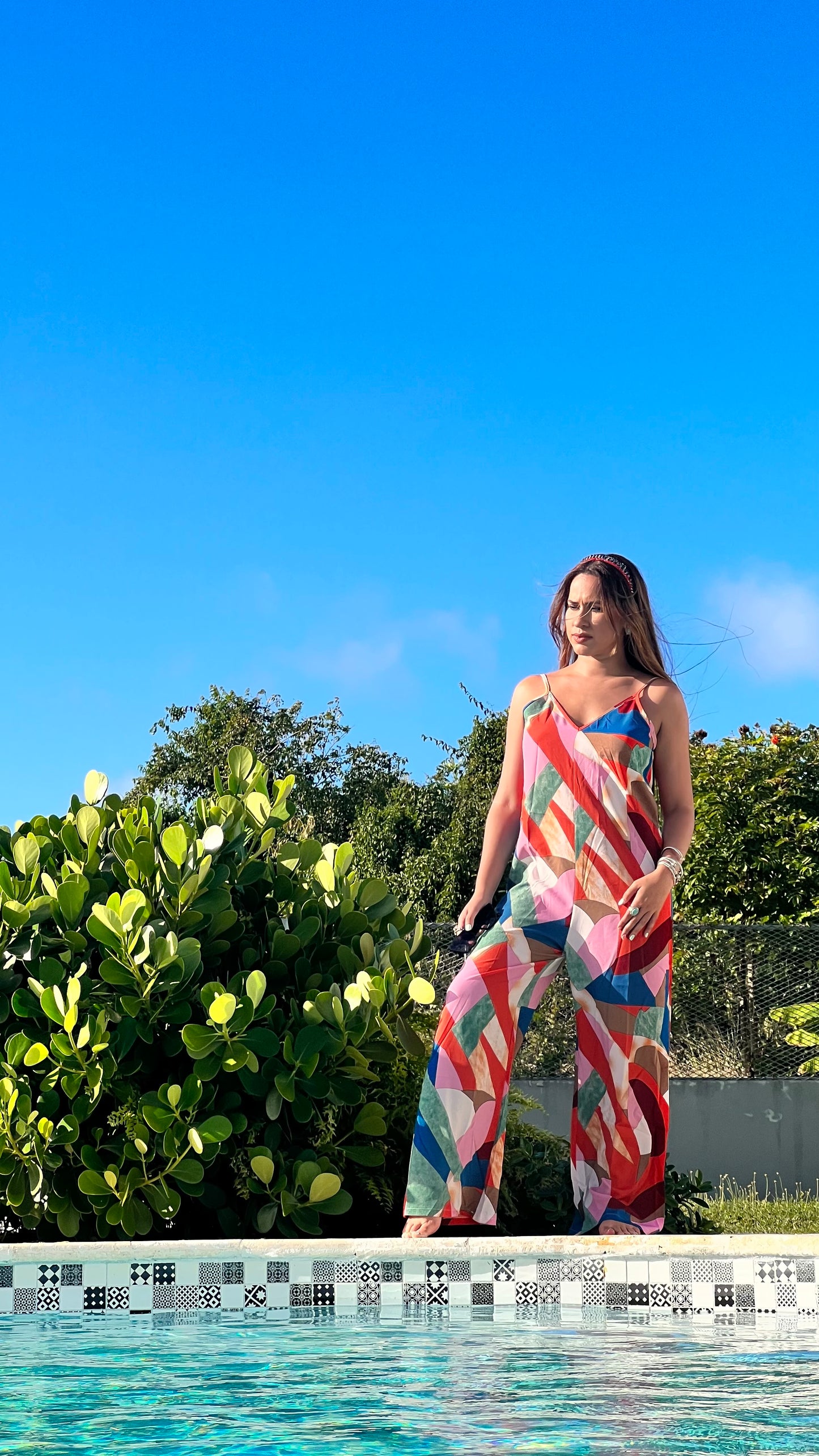 Rainbow Retro Jumpsuit